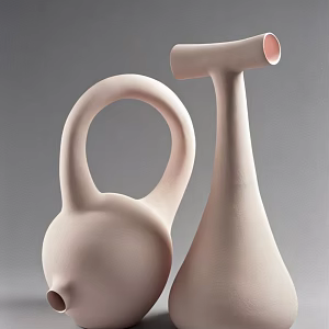 Modern art installation art ornaments 3d model