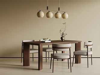 medieval dining tables and chairs 3d model
