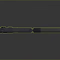 Modern Tactical Black Pistol With Silencer Metal Frame And Ergonomic Grip