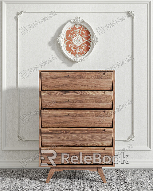 Nordic Style Cabinet model