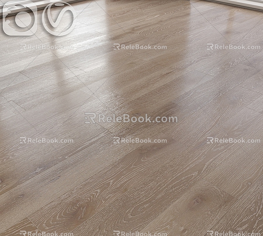 Modern Wood Flooring 3d model