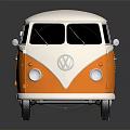 modern bus 3d model