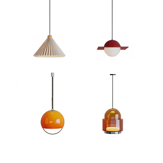 Modern medieval chandelier 3d model