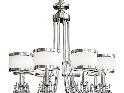 Retro Chandelier Wonderful Lighting 3d model