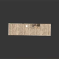 Rustic Wooden Long Table With Stacked Wooden Crates And Rope Decorations