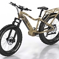 Electric Bicycle Electric Bicycle Mountain Bike 3d model