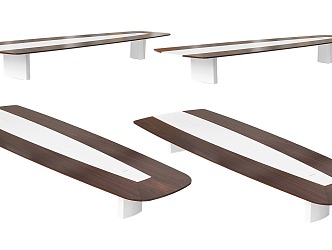 European Conference Table American Conference Table Wood Conference Table Rectangular Conference Table Modern Conference Table 3d model