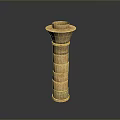 Columns Stone Columns Stone Columns Old Columns Roman Columns Roman Columns Classical Columns Greek Columns 3d model