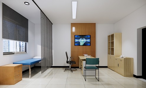 Outpatient Room SU Model 3d model