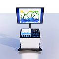 Modern All in One Machine with Large Screen Display Touchscreen Control Panel and Colorful Graphics