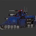 Industrial LOFT Tank Armored Vehicle Military Vehicle Military Vehicle Transport Vehicle Game Vehicle 3d model