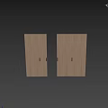 Modern Wooden Sliding Doors Interior Open Design For Room Partition And Space