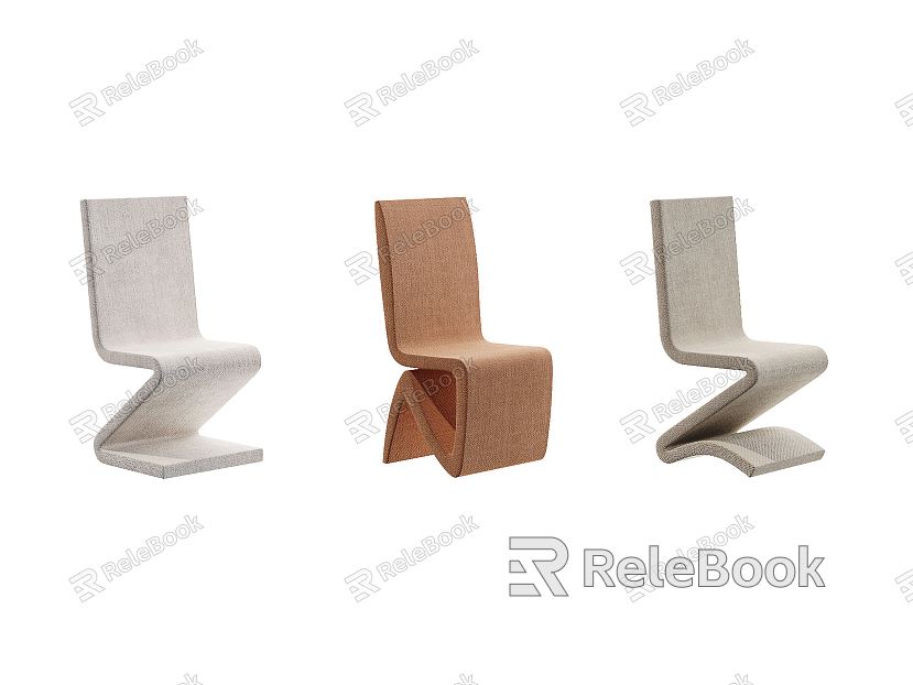 Modern Single Chair Fabric Single Chair model