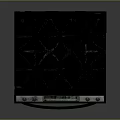 Modern Kitchen Appliance Gas Stove With Oven Digital Display And Multiple Burners