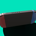 Modern game console Nintendo Switch 3d model