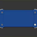 Industrial Energy Storage Battery With White Enclosure And Blue Top Cover
