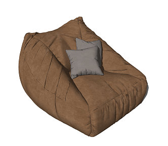 Modern Lazy Sofa 3d model