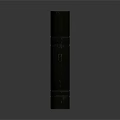 Black Tactical Flashlight With Bright LED Light And Durable Metal Body