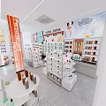 Cosmetics Store Design Space Design 3d model