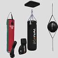 Essential Sports Equipment Featuring Rival Punching Bags Speed Bag And Boxing Gloves