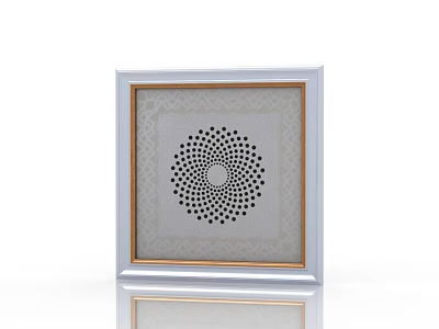 Modern gusset plate 3d model