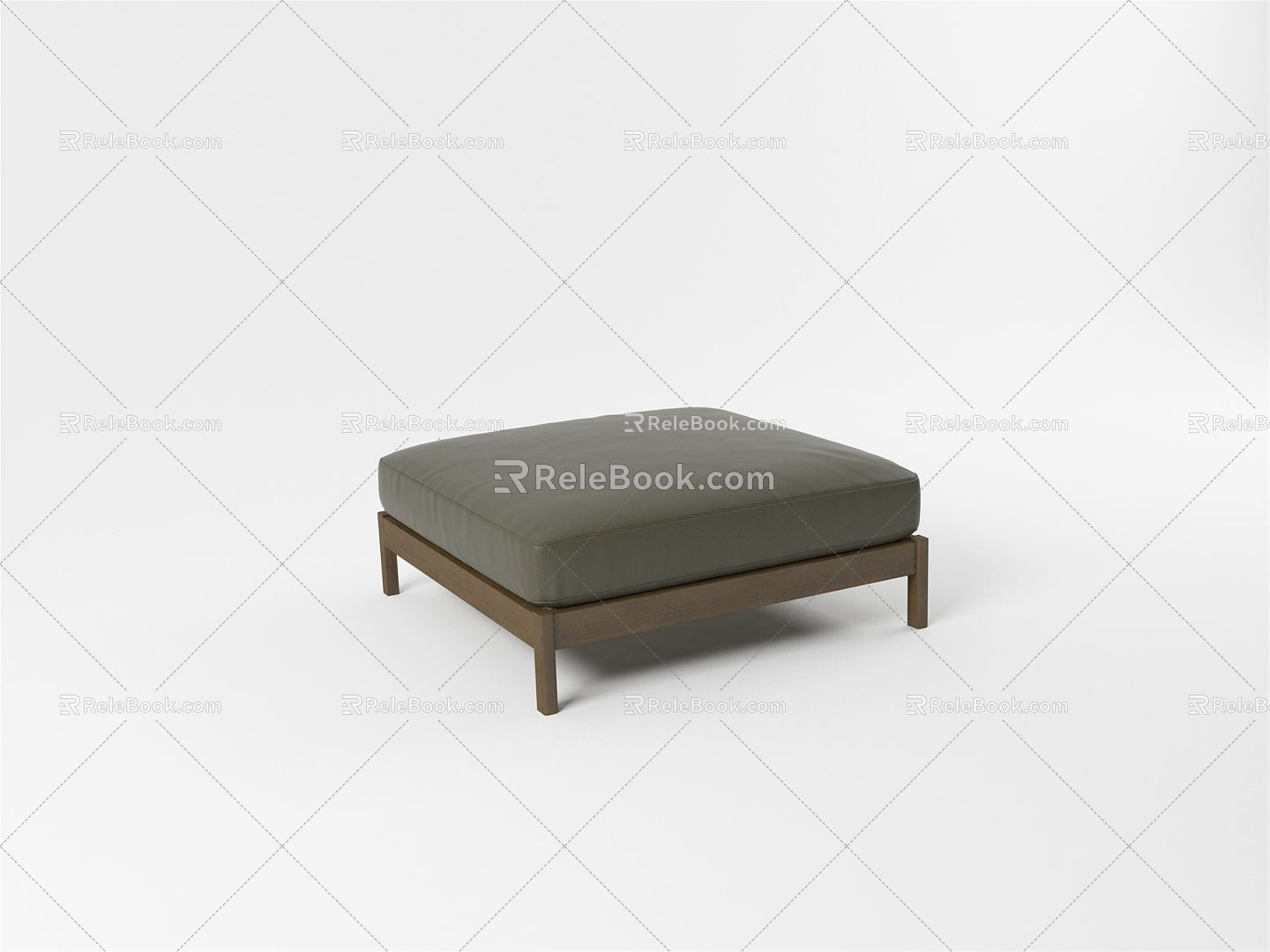 Modern Footstool Foot model