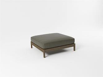 Modern Footstool Foot 3d model