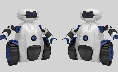 Modern Robots 3d model