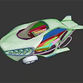 Futuristic White Spacecraft With Aerodynamic Design For Space Exploration Concept Model
