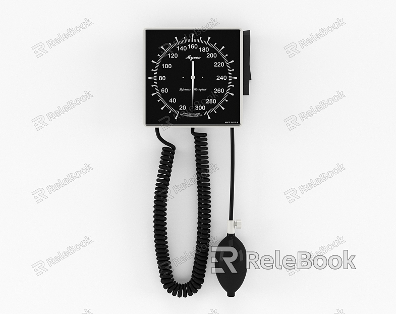 Modern sphygmomanometer mechanical blood pressure meter model