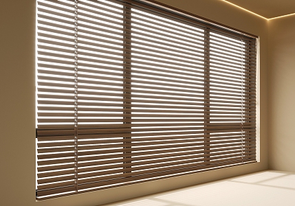 Modern venetian blinds 3d model