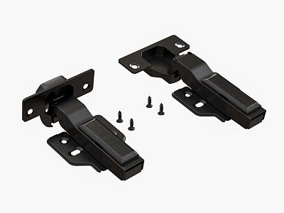 Hardware Hinge Hydraulic Hinge 3d model