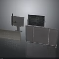 Industrial Metal Structural Components With Flat Panels Frames And Mounting Brackets