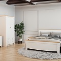 Nordic Bedroom 3d model