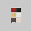 Multiple Colors Storage Cabinet with Drawers for Home Organizing and Living Space