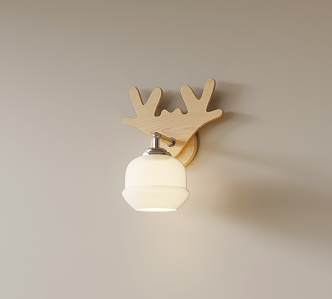 Modern creative wall lamp 3d model