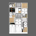 Modern White Multi tiered Bookcase With Drawers Compartments Storage Files And Books