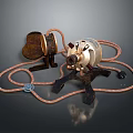 High Quality Automotive Parts With Sturdy Metal Structure And Orange Wiring Harness
