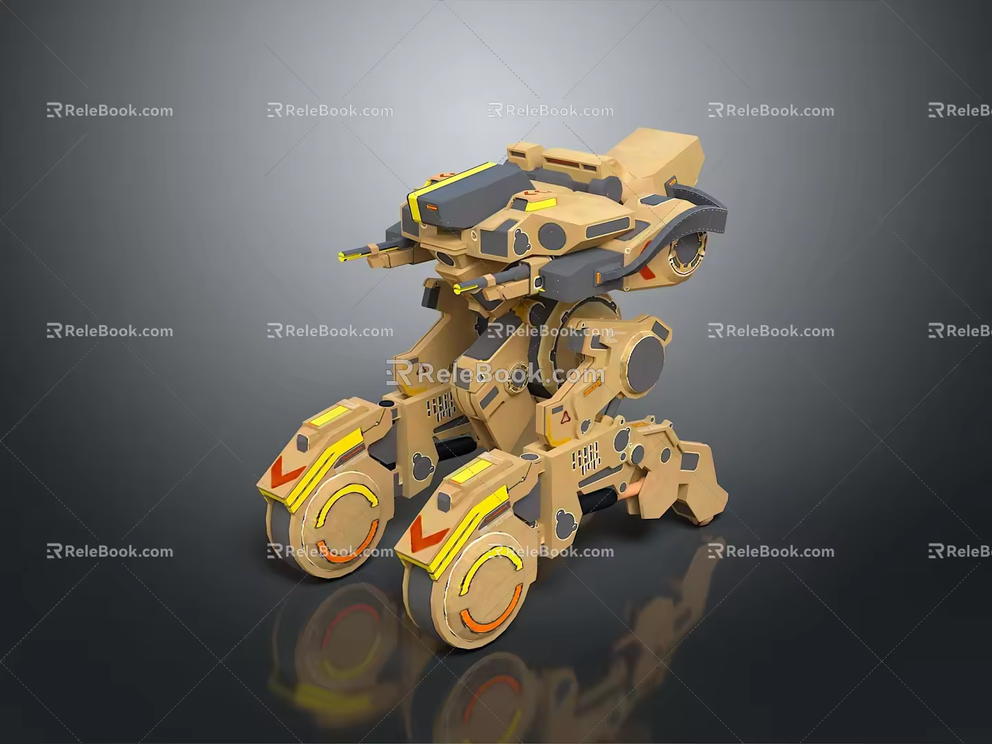 Robot Assistant Small Robot Butler Robot Butler Figure Game Figure 3d model