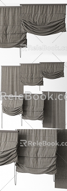 Roman Curtain 3d model