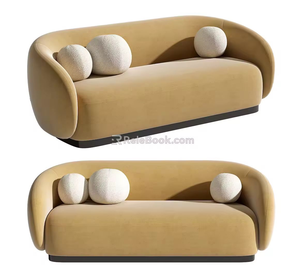 Modern Eichholtz Multiplayer Sofa 3d model