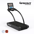 WOODWAY Treadmill Featuring Display Screen And Modern Design For Home Gym Use