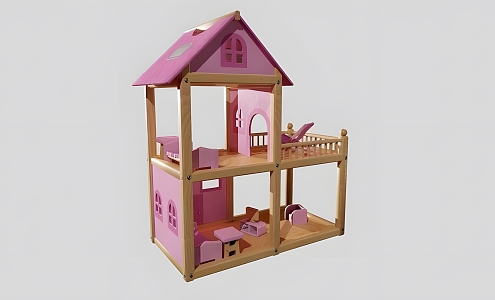 Children's Toy House 3d model