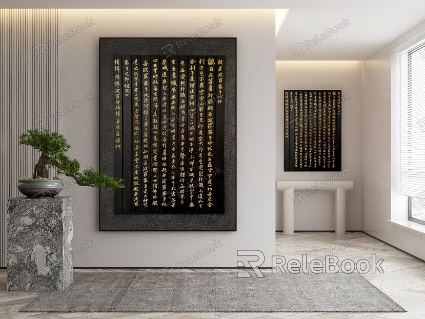 New Chinese Decorative Painting model