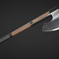 Weapons Medieval Axe 3d model