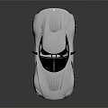 Silver Sleek Modern Sports Car With Streamlined Body And Black Alloy Wheels