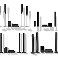 Stylish Modern Headphones and Speakers Collection With Various Design Models