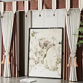 Curtains 3d model