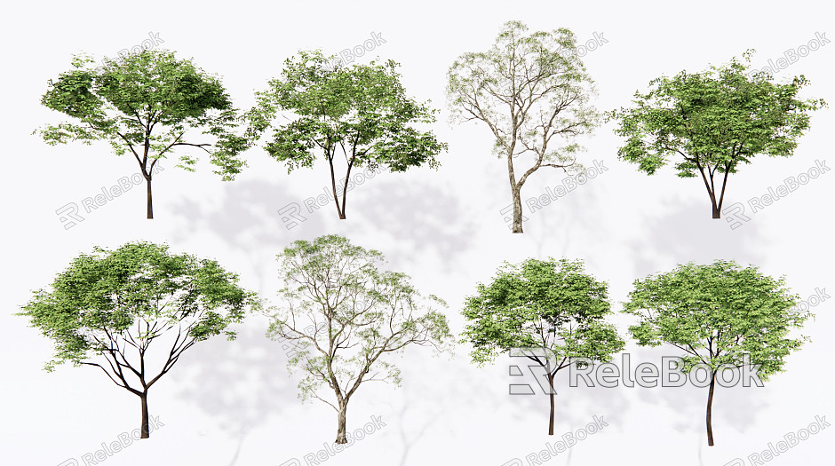 Modern Tree Landscape Tree model