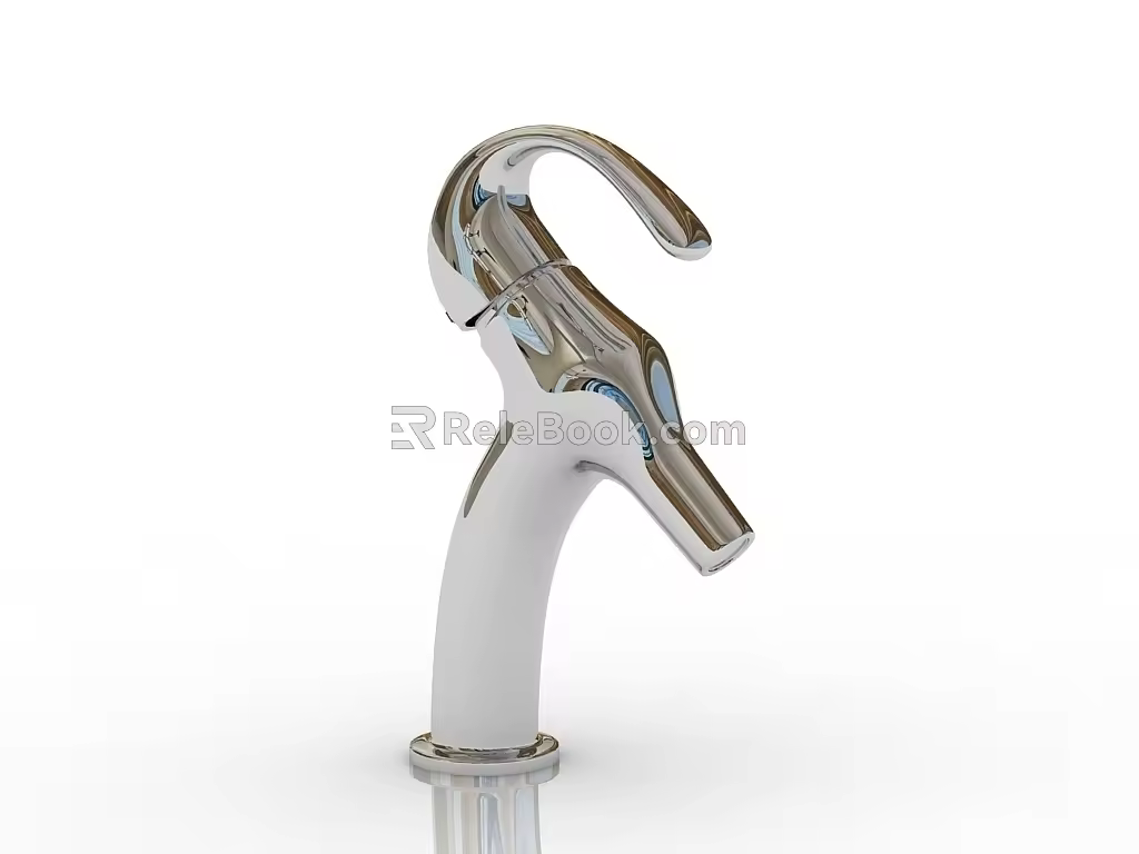 Modern faucet 3d model